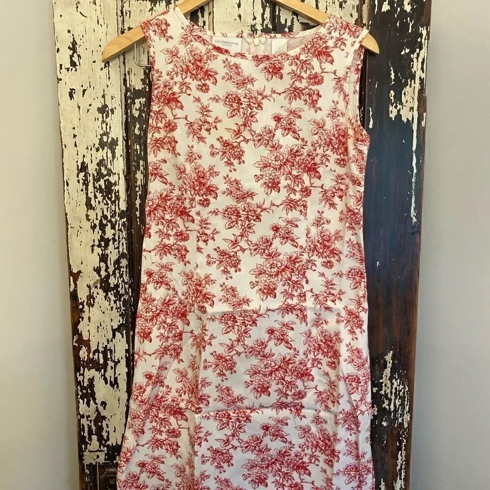 Women’s Vintage Floral Liz Claiborne Liz Sport size 6 dress.